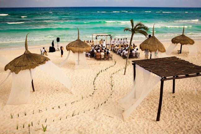 Carrie and Bobby's wedding photos from Playa del Carmen, Mexico